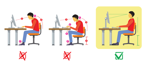 desk posture